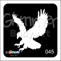 Glitter tattoo 045 Eagle Claw Pack Of 5 (45 Eagle Claw Pack Of 5)